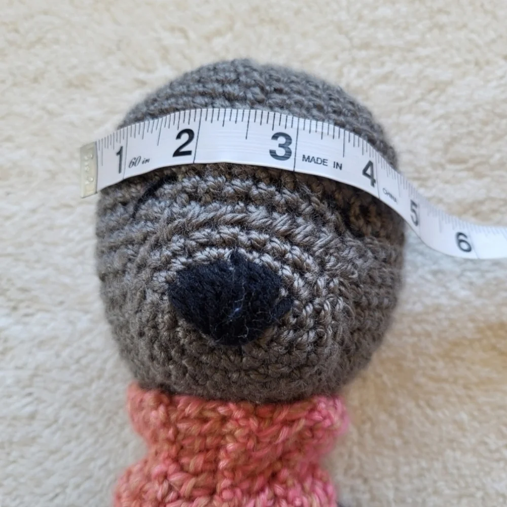 Soul T. Seal Crochet Plushie 13 Inches, Christmas Stocking Ready